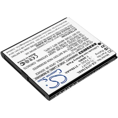 Zdjęcie produktu dla TECHTEK Bateria kompatybilny z [Alcatel] EE70, EE70VB, kompatybilny z [EE] Mini 2 4G LTE zastępuje TLi021F7
