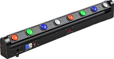 Obrázek produktu pro Pohyblivá světelná hlava - 8 x 12 palců, 10 - 50 W, 90 - 265 V, ovládání DMX, CE, RoHS