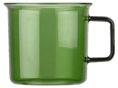 Produktbild von Muurla Teeglas Tasse Grün aus hitzebeständigem Glas (350ml)