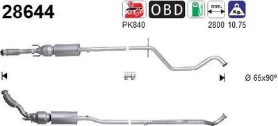 Zdjęcie produktu dla Katalizator Peugeot 407 1,8 Euro 3