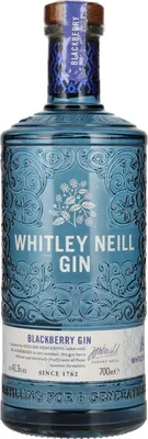 Image de Whitley Neill BLACKBERRY GIN 41,3% Vol. 0,7l