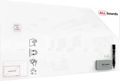 Produktbild von Glasboard - Weiß CLASSIC WHITE 200x100 cm