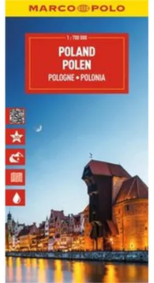 Immagine prodotto di Mappa turistica MARCO POLO della Polonia 1:700.000