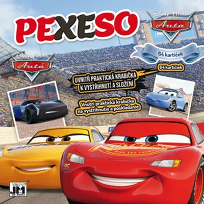 Produktbild von Pexeso v sešitu Auta