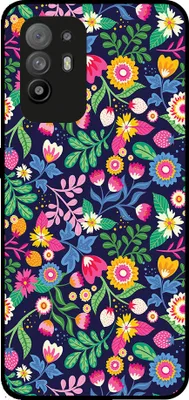 Produktbild von Smartphonica Telefon Fall geeignet für Oppo Reno5 Z mit Blumendruck - TPU zurück Abdeckung Fall Blumendesign