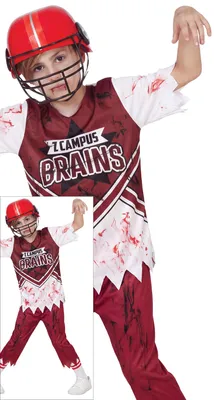 Produktbild von Guirca Zombie-quarterback-jungenkostüm  5-6 Years  5-6 Years