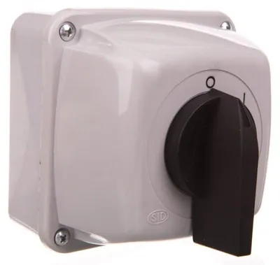 Immagine prodotto di ELEKTROMET | Interruttore E25-13 - IP65 - 25A - Resistente - Resistente Alle Intemperie