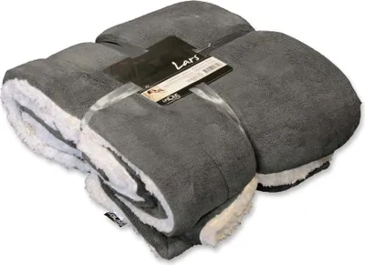 Produktbild von Unique Living |  Lars XL Plaid 220x240cm Anthrazit