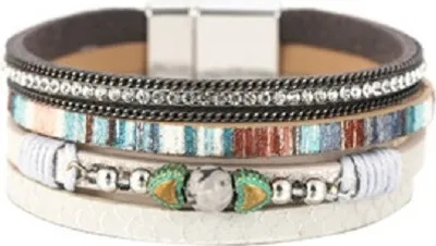 Produktbild von Armband SA-18321 - Grau für Damen KP18321