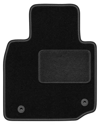 Produktbild von Fahrermatte Velours für Mazda MX-30 2020- (Crossover) – 1-tlg, Schwarz, passgenau – Wielganizator LUX