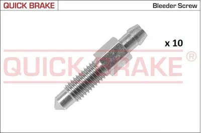 Produktbild von Entlüfterschraube/-ventil, Radbremszylinder QUICK BRAKE 0010/10