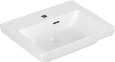Immagine prodotto di Villeroy & Boch Subway 3.0 lave-mains, 1 trou pour robinet, avec trop-plein, 500x400mm, 4370FF01, 4370FF01