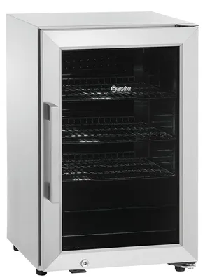 Produktbild von Bartscher Glastürenkühlschrank GTK3-121 mit UV-Filterglas, 3 Zwischenablagen