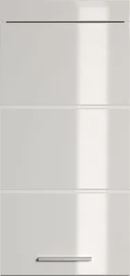 Produktbild von trendteam Bad Hänge-Stauraumelement Amanda Weiß Melamin/Weiß Hochglanz Tiefzieh 37 x 77 x 23 cm