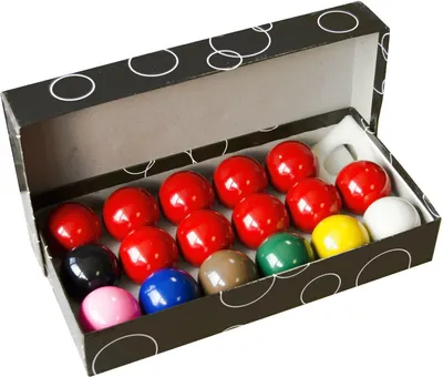 Obrázok produktu pre PowerGlide - Snookerové gule 17-pack RD2364 (47,5 mm) (farebné)