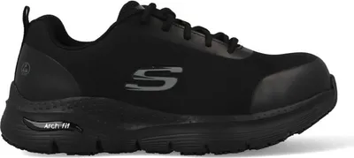 Obrázek produktu pro Pánské bezpečnostní tenisky Skechers SR-RINGSTAP ARCH FIT 200086EC BBK černé, velikost bot: 45 EU
