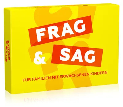 Produktbild von Frag&Sag Familie 18+ mit spannenden Fragen