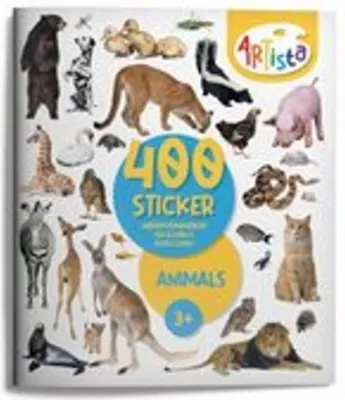 Produktbild von Artista - Stickerbuch Tiere