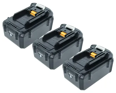 Produktbild von vhbw 3x Akku kompatibel mit Makita UC250DZ, UH550DZ, UH550DWB, UH550D, UH550, UH650DWB, UH650 Werkzeug (4000 mAh, Li-Ion, 36 V)
