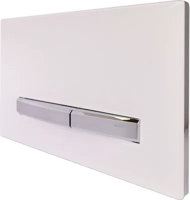 Produktbild von Geberit 115.788.11.2, Spülplatte, Weiß, Chrom, Geberit, 246 mm, 13 mm, 164 mm