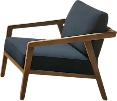Produktbild von Ein Sessel in stilvollem Design Lakonisch. Gemütlich. Modern.