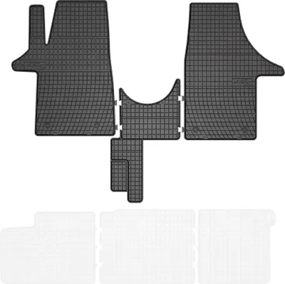 Image de Tapis de voiture en caoutchouc FROGUM pour VW Transporter T5 2003-2015/T6 2015-2019