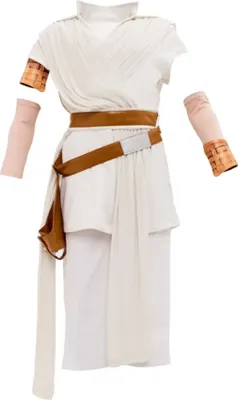 Produktbild von Star Wars - "Deluxe" Kostüm ‘” ’"Rey"“ - Mädchen BN5344 (104) (Weiß)