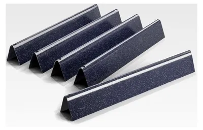 Produktbild von 44,5 cm Flavorizer Bars für Weber Genesis E/S-310 320 330 (2011-2016 mit vorderen Brennerknöpfen), nicht kompatibel mit Genesis II Serie, Aromaschienen Ersatzteile, 5 Stück