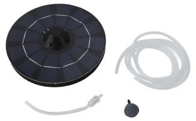 Produktbild von Solar schwimmender Teichbelüfter, 2,5 W, automatische Abschaltung, angetriebene Wasserpumpe, 6 V, für den Außenbereich
