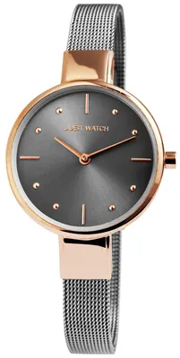 Produktbild von Just JW10009-002 Damen-Armbanduhr, Edelstahl-Gehäuse, Metall-Armband