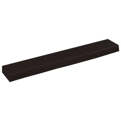 Produktbild von vidaXL Wandregal Dunkelbraun 60x10x4 cm Massivholz Eiche Behandelt
