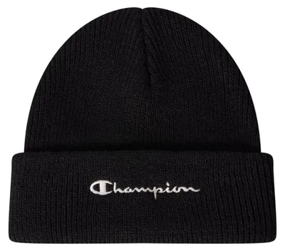 Produktbild von CHAMPION Beanie mit Logo Schwarz Schwarz