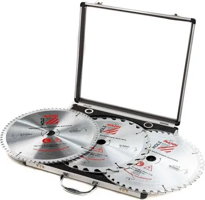 Image de Set de 3 lames TCT en coffret alu