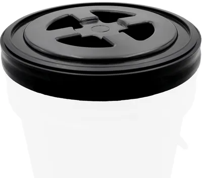 Emmerdeckel, wasserdicht, extra stabil, für 20 l Eimer, schwarz