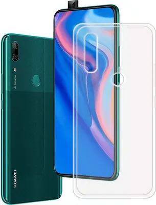 A green smartphone and a transparent phone case are shown side-by-side against a white background.