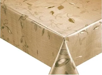Image de Nappe/chemin de table métallisé 3D, 120x137 cm