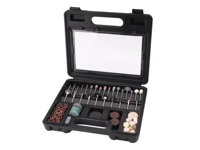 Produktbild von EXTOL CRAFT 73410 Aufsätze für Geradschleifer, Set à 100 Stück