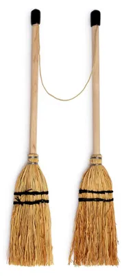 Produktbild von Miniaturbesen 24 cm als fantasievolle Geschenkdekoration