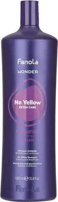 Produktbild von Fanola - Wonder No Yellow Extra Care Shampoo 1000ml