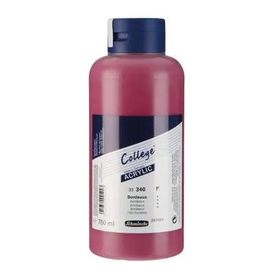 Produktbild von Schmincke 750ml College Acryl Bordeaux Acryl 33 340 030