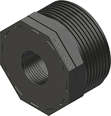 Produktbild von Gewindereduktion männlich/weiblich Polypropylen 3/4 X 1/2