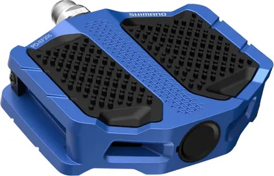 Produktbild von Shimano Pedal, Downhill-Fahrrad (DH), Straßenfahrrad, Aluminium, Schwarz, Blau, Chromoly-Stahl 4140 (CrMo), 2 Stück(e), Mann/Frau