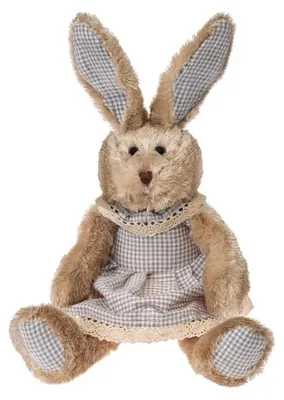 Immagine prodotto di Coniglietto Mellin con vestitino blu, 25 cm - Beppe