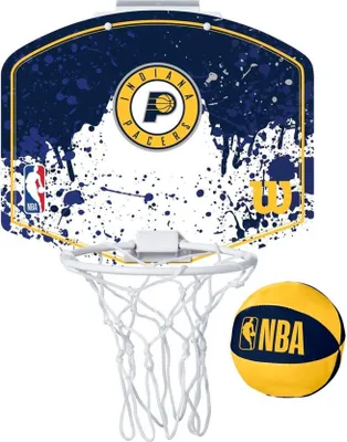 Produktbild von Wilson NBA Team Mini Hoop Indiana Pacers Basketball