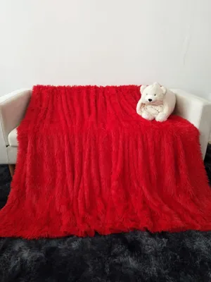 Produktbild von Decke / Bezug 220X240 Rot Doppelseitig