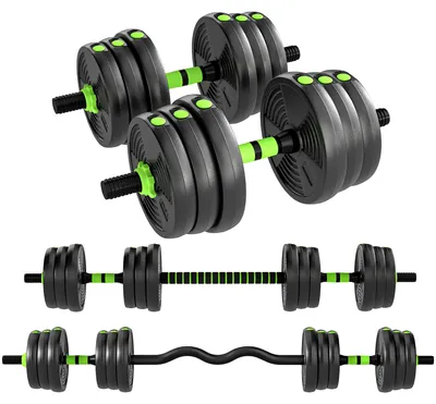 Productafbeelding van Verstelbare halterset 25 kg, halterset, barbells, gewichtstrainingset