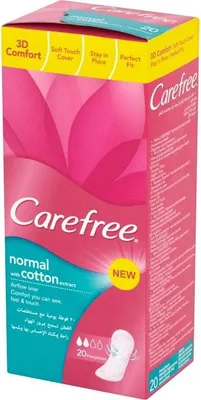 Produktbild von Carefree Baumwollbinden 1 Packung-20 Stück
