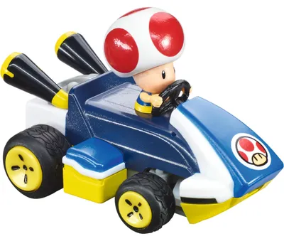 Immagine prodotto di Carrera 2,4GHz Mario Kart(TM) Mini RC, Toad (Paperbox) 1:50