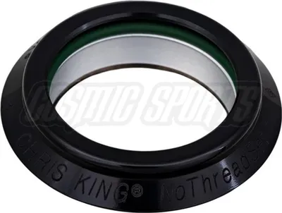 Image de Chris King Bearing Cap NoThreadSet, 1", Sotto Voce, noir