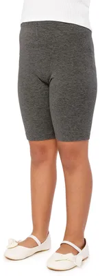 Image de Leggings courts en coton pour fille Merry Style MS10-227 (mélange foncé, 116 cm)